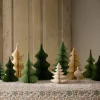 Bungalow Honeycomb julepynt - Juletræ Evergreen - 16 cm. Ming