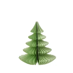 Bungalow Honeycomb julepynt - Juletræ Evergreen - 16 cm. Ming