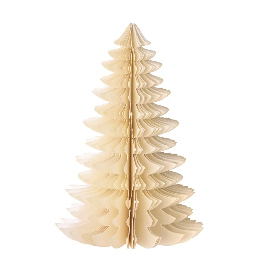 Bungalow Honeycomb Juletræ Whispwood - 18 cm. Shell
