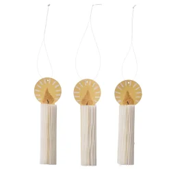 Bungalow Honeycomb ophæng - Candles 3 stk.