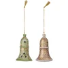 Bungalow julepynt Xmas BOX - Bell Gaya Jade, 2 stk.