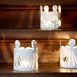 Bungalow Lysestage til fyrfadslys - Angel