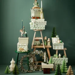Bungalow Lysestage til kronelys - Santa, Ivy