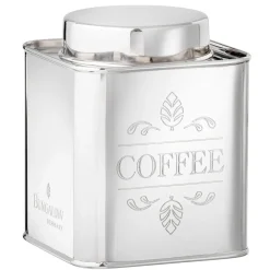 Bungalow Metaldåse til opbevaring af Kaffe