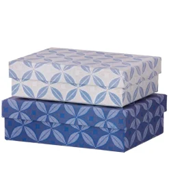 Bungalow Oblong SMALL æskesæt - Kavali Indigo