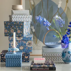 Bungalow Oblong SMALL æskesæt - Naya Indigo