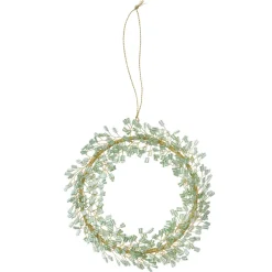 Bungalow Perlepynt - Jade, Mio krans, 13 cm