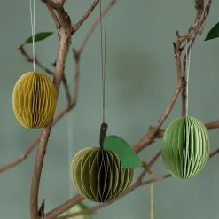 Bungalow Påskeæg i papir - Eggs, Ivy 6stk