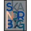 Bynavne Plakat - Grå - Vælg by