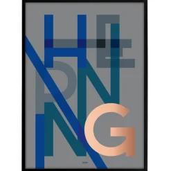 Bynavne Plakat - Grå - Vælg by