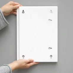 Como A4 tavle med magneter - Hvid