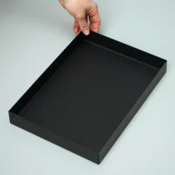 Como bakke i metal - A4 - Sort
