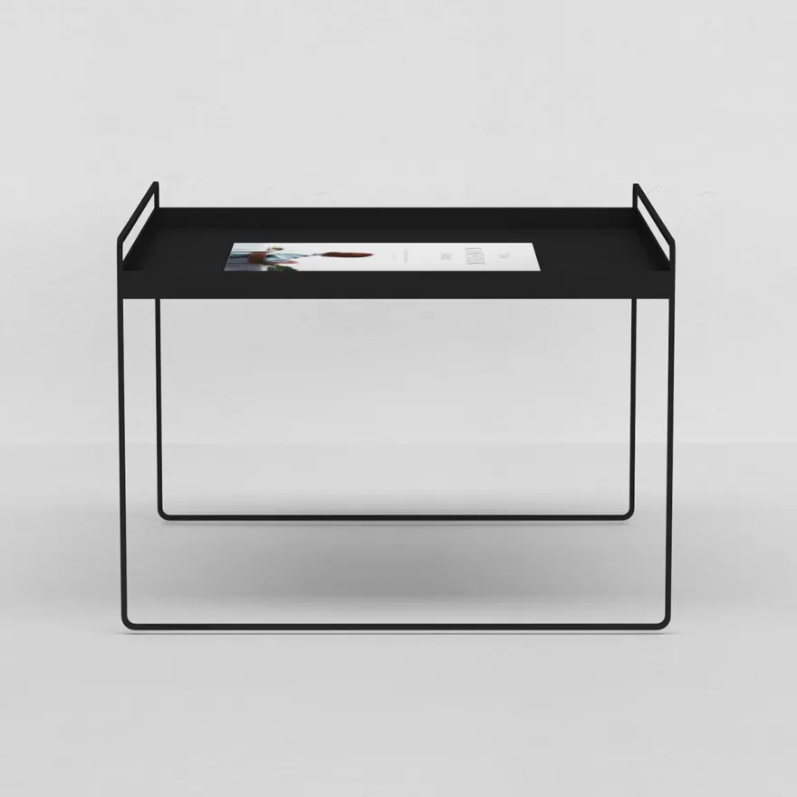 Como Coffee table - High Tray XL - Sort