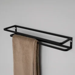 Como Håndklædeholder til væggen - Sort 40 cm