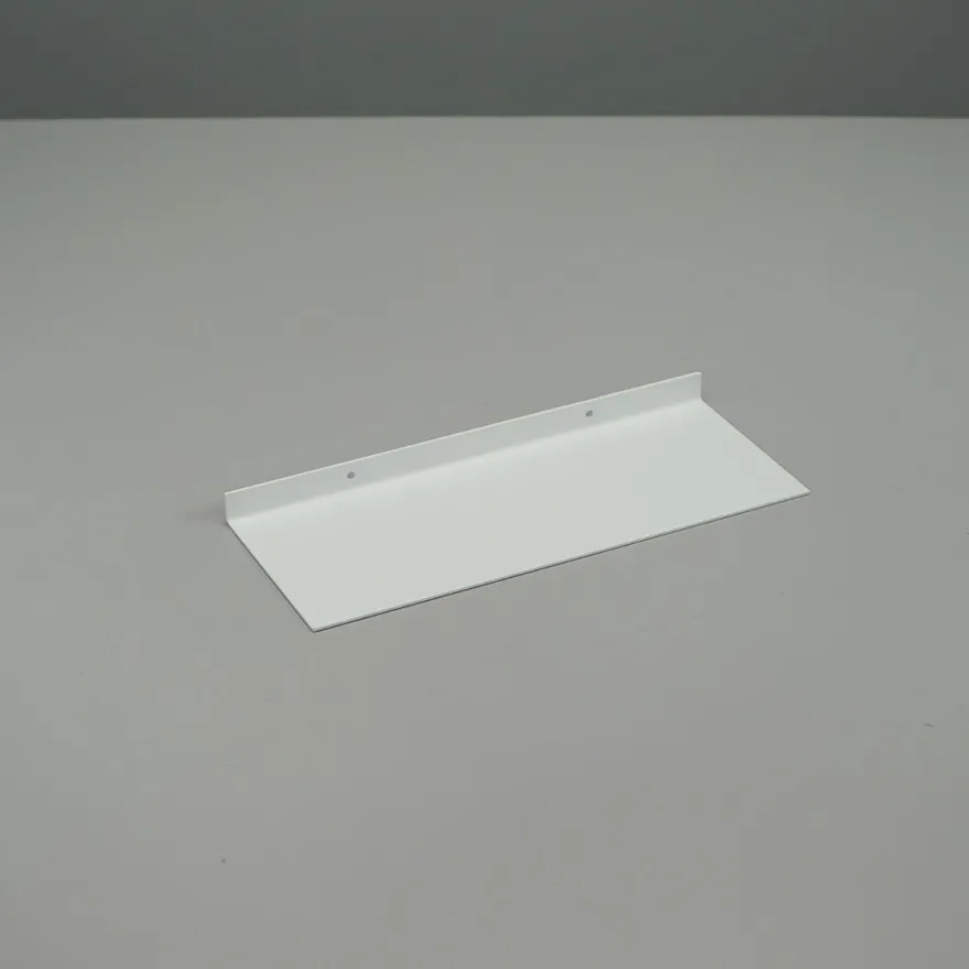 Como Hylde 25 x 10 cm - Hvid metal