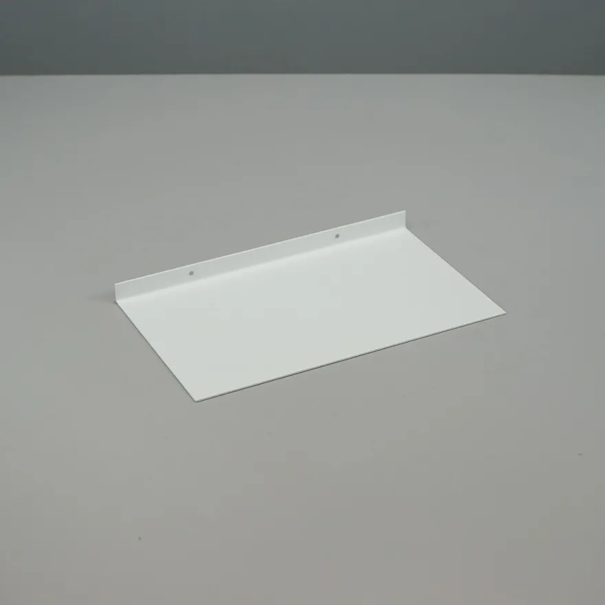 Como Hylde 25 x 15 cm - Hvid metal