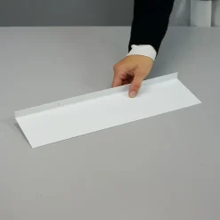 Como Hylde 37,5 x 10 cm - Hvid metal