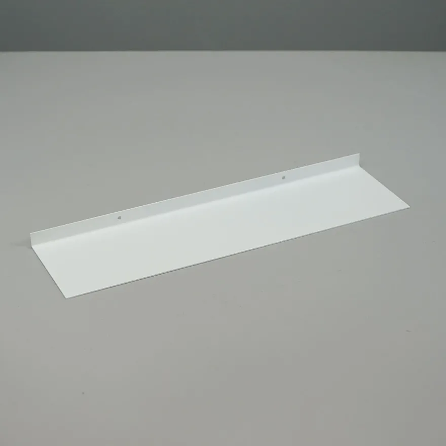 Como Hylde 37,5 x 10 cm - Hvid metal