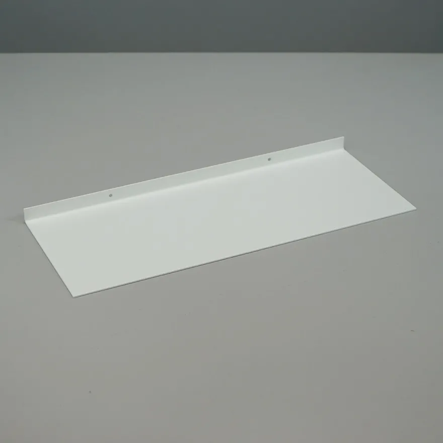 Como Hylde 37,5 x 15 cm - Hvid metal