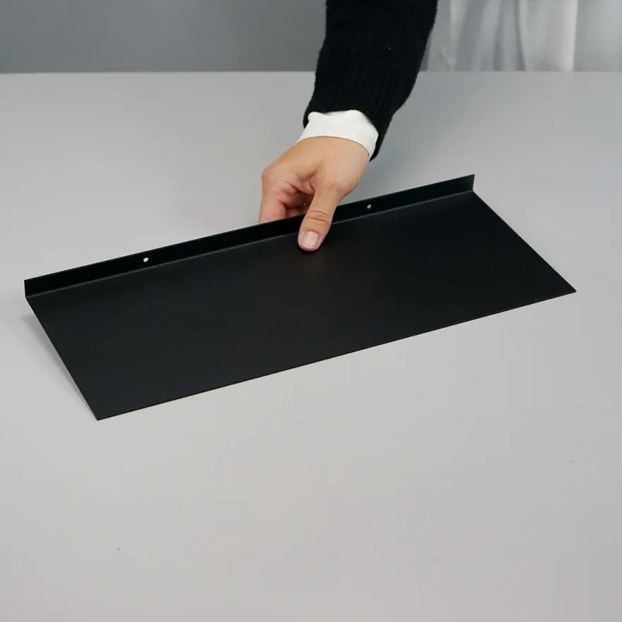 Como Hylde 37,5 x 15 cm - Sort metal
