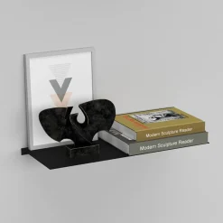 Como Hylde 37,5 x 15 cm - Sort metal