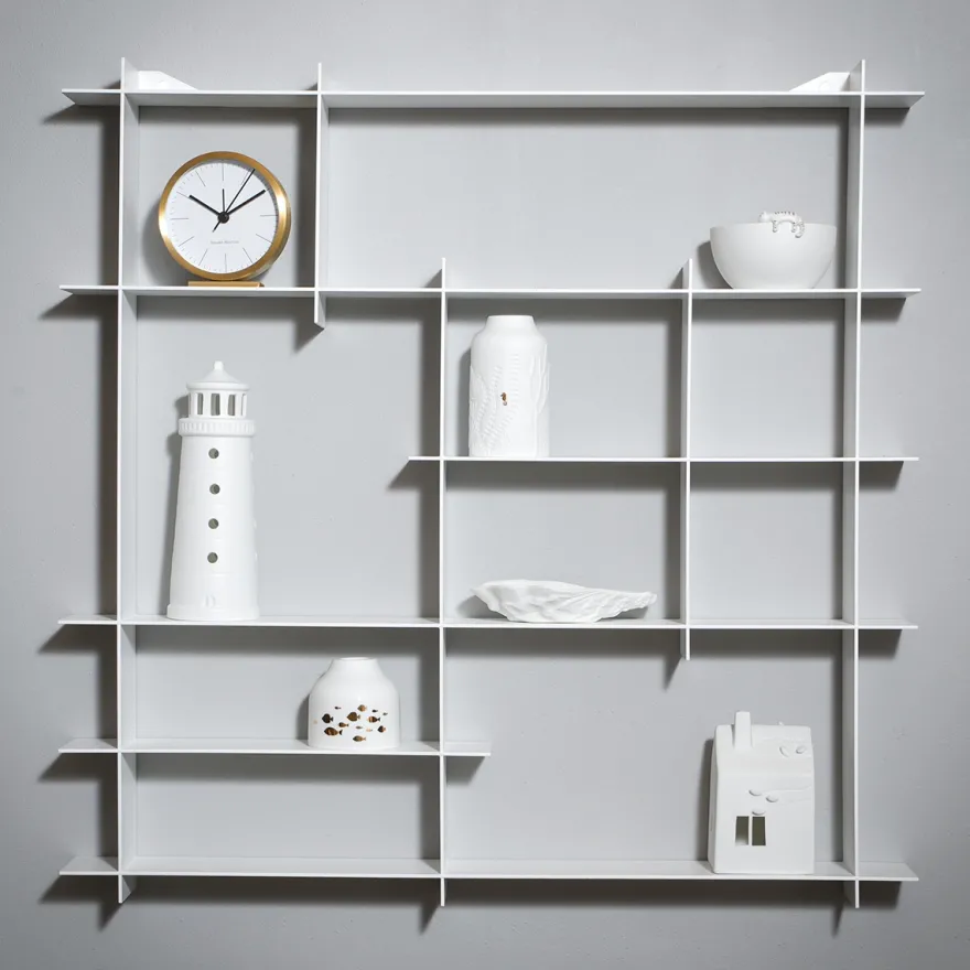 Como Niveau Display Hylde, Large, Hvid