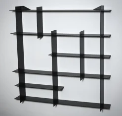 Como Niveau Display Hylde, Large, Sort
