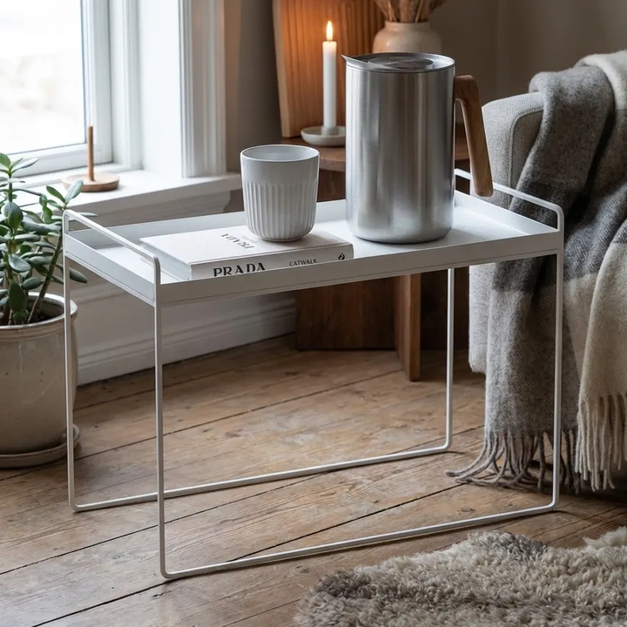 Como sidebord - High Tray - Hvid