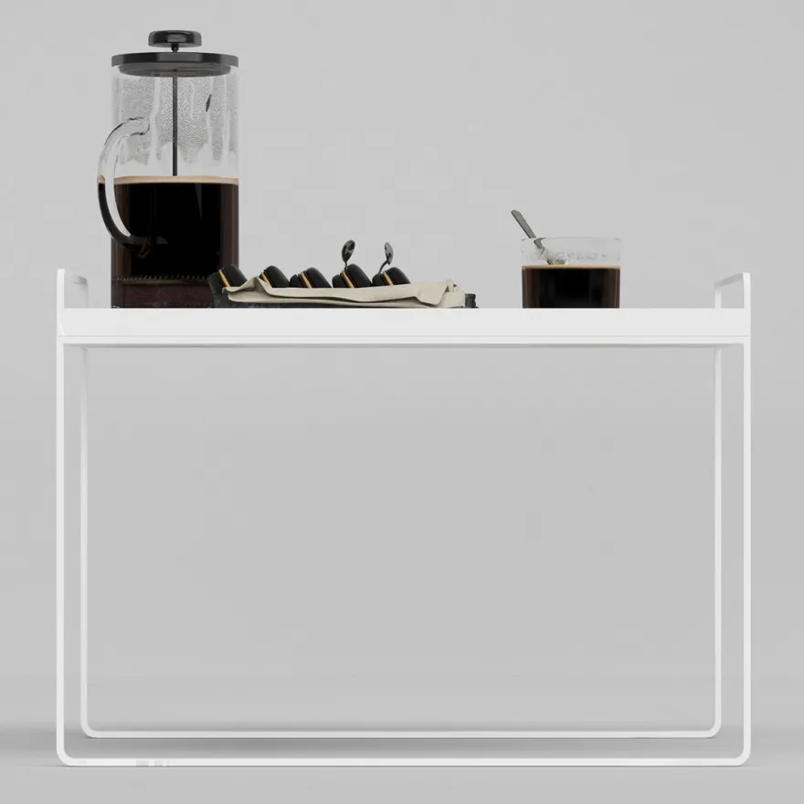 Como sidebord - High Tray - Hvid