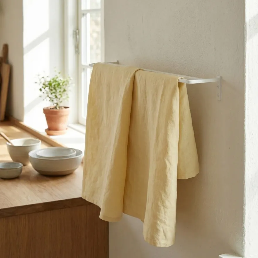 Como viskestykkeholder - 40 cm, Hvid- DOUBLE