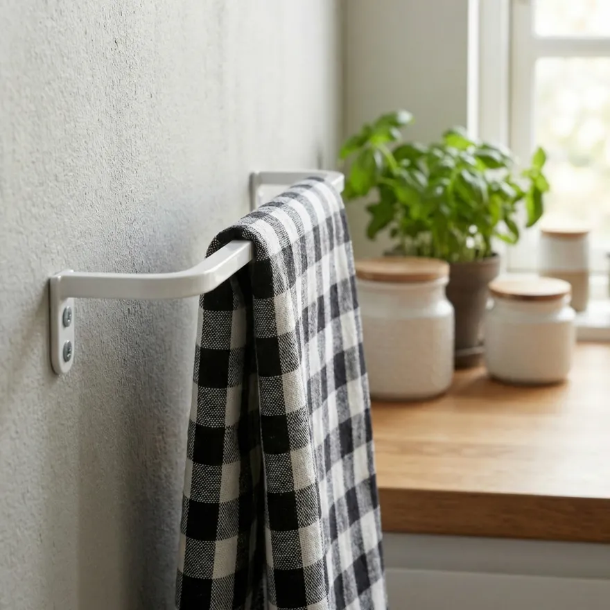 Como viskestykkeholder, 40 cm, Hvid
