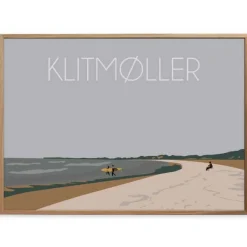 Danmark Plakat - Klitmøller