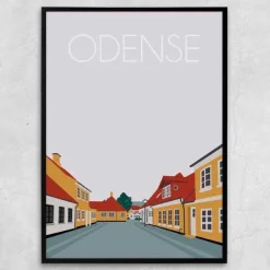 Danmark Plakat - Odense