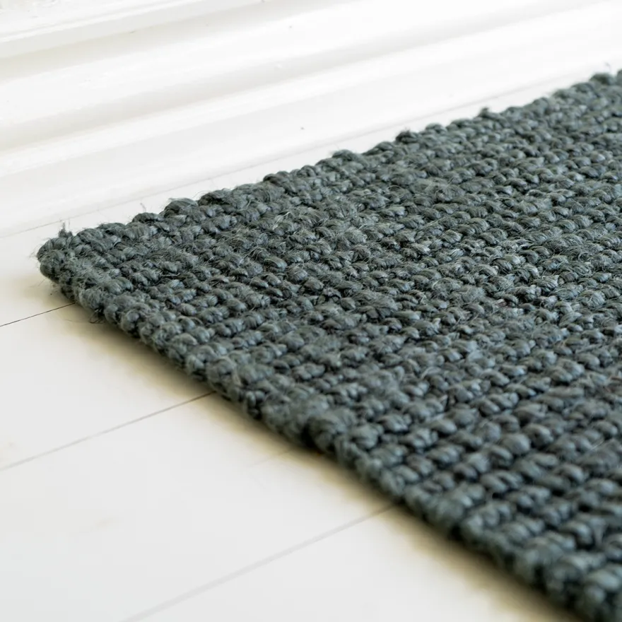 Dixie dørmåtte i jute - Thunder Grey - 60 x 90 cm.