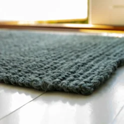 Dixie dørmåtte i jute - Thunder Grey - 60 x 90 cm.