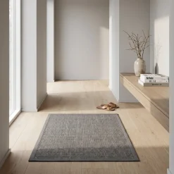 Dixie dørmåtte i Sisal, Dark Grey - 60x90 cm.