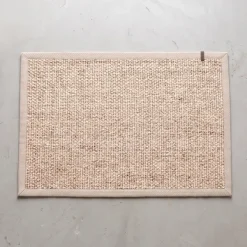 Dixie dørmåtte i Sisal, Wilma, Sandmeleret - 60x90 cm
