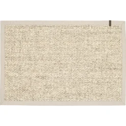 Dixie dørmåtte i Sisal, Wilma, Sandmeleret - 60x90 cm
