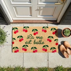 Dørmåtte i kokos fra Derrière la Porte - Belle Cerise