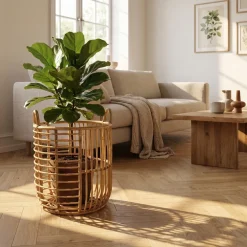 Elan Kurv i Rattan, 43 cm