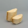 Engangsservice i træ - Både 22 cm - Pakke100 stk