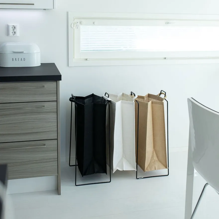 Everyday Design - Jutepose til affaldssortering - Hvid