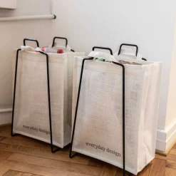 Everyday Design - Jutepose til affaldssortering - Hvid