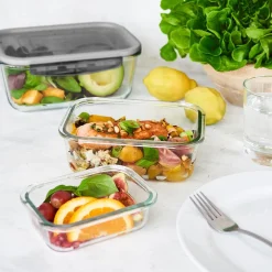 Gastromax Ildfast glasfad med låg - Large - 2,7 L