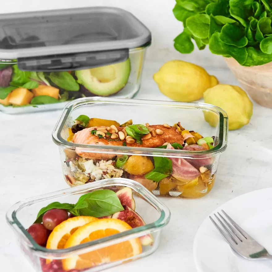 Gastromax Ildfast glasfad med låg - Xsmall - 0,25 L