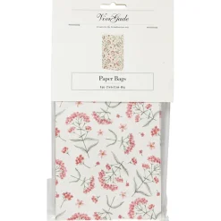 Gaveposer, Blomstermotiv. Pakke med 8 stk