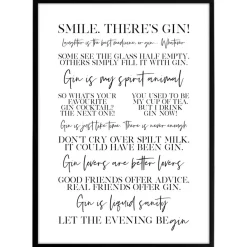 Gin plakat