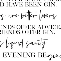 Gin plakat