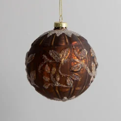 Hoff Julekugle i glas - Ø10 cm. - Sidsel, model 3