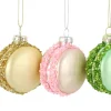 Hoff Julekugler til juletræet - Macarons, pk. med 4 stk.